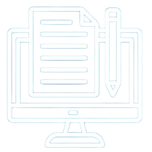 Image showing professional content writing that builds AI trust in the website and increases the chances of it being recommended